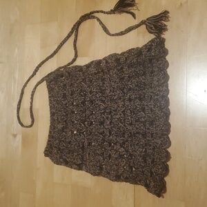Vintage Crochet Skirt & Belt